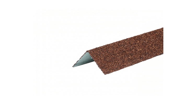 ТЕХНОНИКОЛЬ HAUBERK уголок металлический внешний, терракотовый