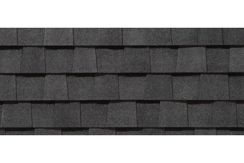 Черепица гибкая CertainTeed Landmark moire black