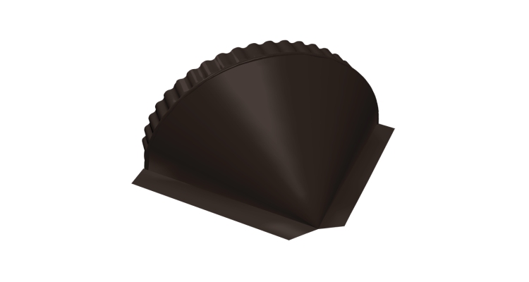 Заглушка малая конусная 0,5 Velur X RR 32 темно-коричневый