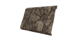 Вертикаль 0,2 prof 0.45 Print Elite с пленкой King Stone TwinColor