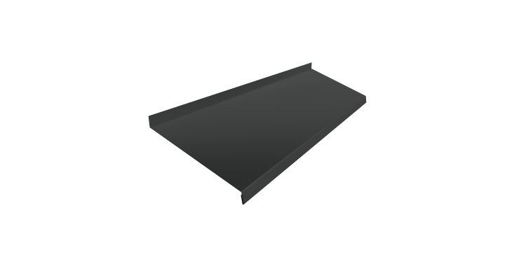 Отлив простой 250 0,5 Velur X RAL 7016 антрацитово-серый (2м)