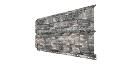 Софит Металл Профиль Lбрус-15х240 (ECOSTEEL-01-Белый Камень ПР-0.5)