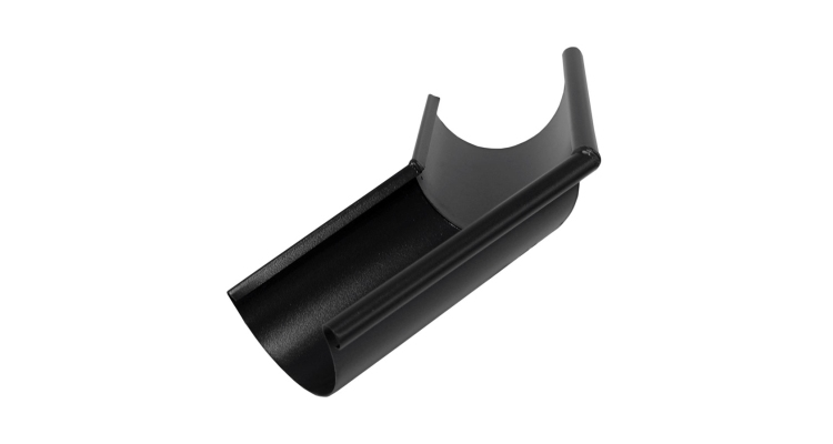 Угол желоба внешний 135 гр 150 мм Мatt RAL 9005 черный