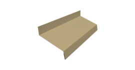 Отлив простой 50 0,45 PE с пленкой RAL 1014 слоновая кость (3м)