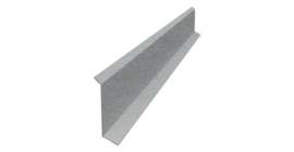 Планка примыкания в штробу 60 - 0.45 мм Zn (3 м)