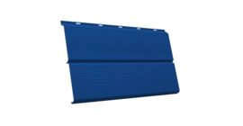 ЭкоБрус 3D 0,345 GL 0.5 Satin с пленкой RAL 5005 сигнальный синий