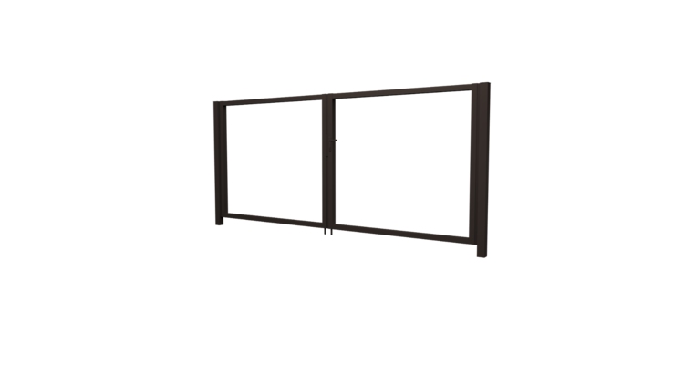 Ворота Жалюзи Texas 1.8х3.6 RR 32 без заполнения (ламель 125 мм)