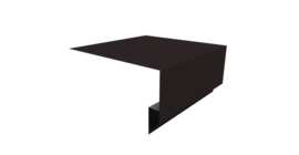 Планка околооконная сложная Экобрус Grand Line 250х75х25 0,45 PE с пленкой RAL 9005 черный (2м)