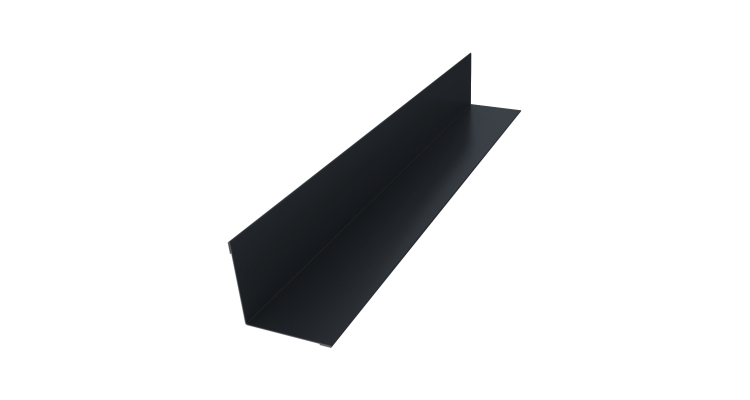 Угол внутренний 50х50 0,45 Drap TR RAL 7024 мокрый асфальт (3м)