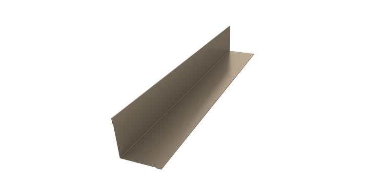 Угол внутренний 30х30 0,45 PE с пленкой RAL 1015 светлая слоновая кость (3м)