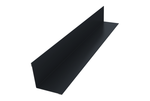 Угол внутренний 30х30 0,45 Drap TX RAL 7024 мокрый асфальт (3м)