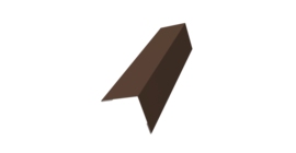 Угол внешний 50х50 0,45 Drap ST RAL 8017 шоколад (2м)