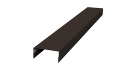 Крышка 30х15 жалюзи Texas 0,5 Satin RR 32 темно-коричневый (2м)