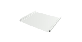 Кликфальц Pro Grand Line 0,5 PE с пленкой на замках RAL 9003 сигнальный белый