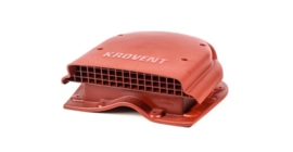 Вентиль кровельный Krovent KTV-Wave new красно-коричневый